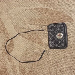 Kate Spade Black Leather Quilted bag